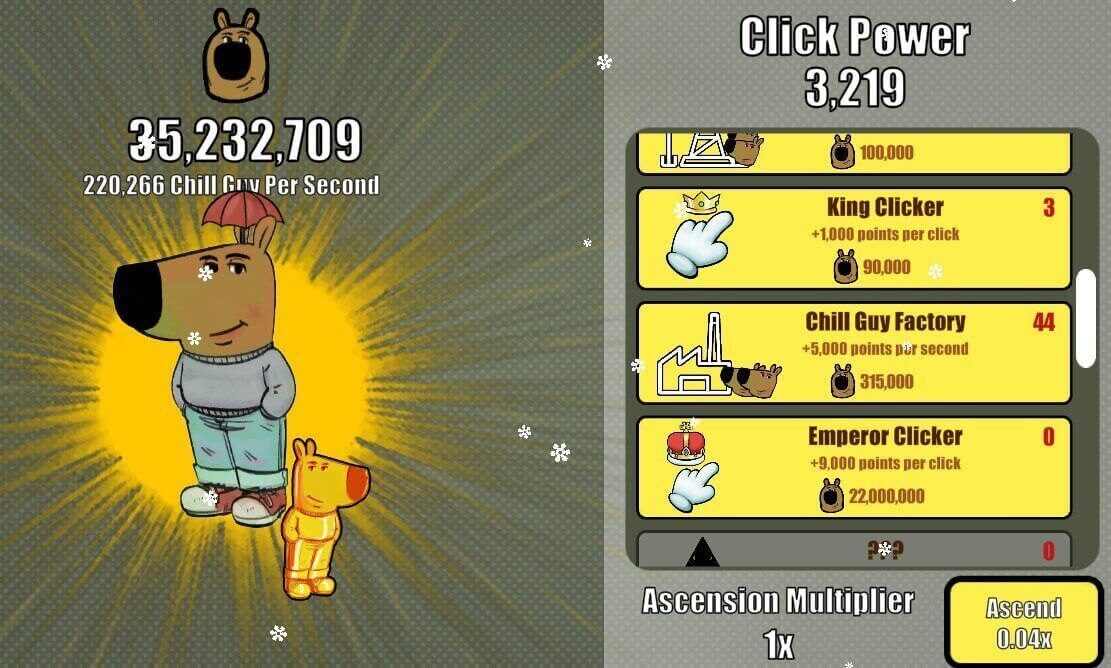 Play game Chil guy Clicker 2