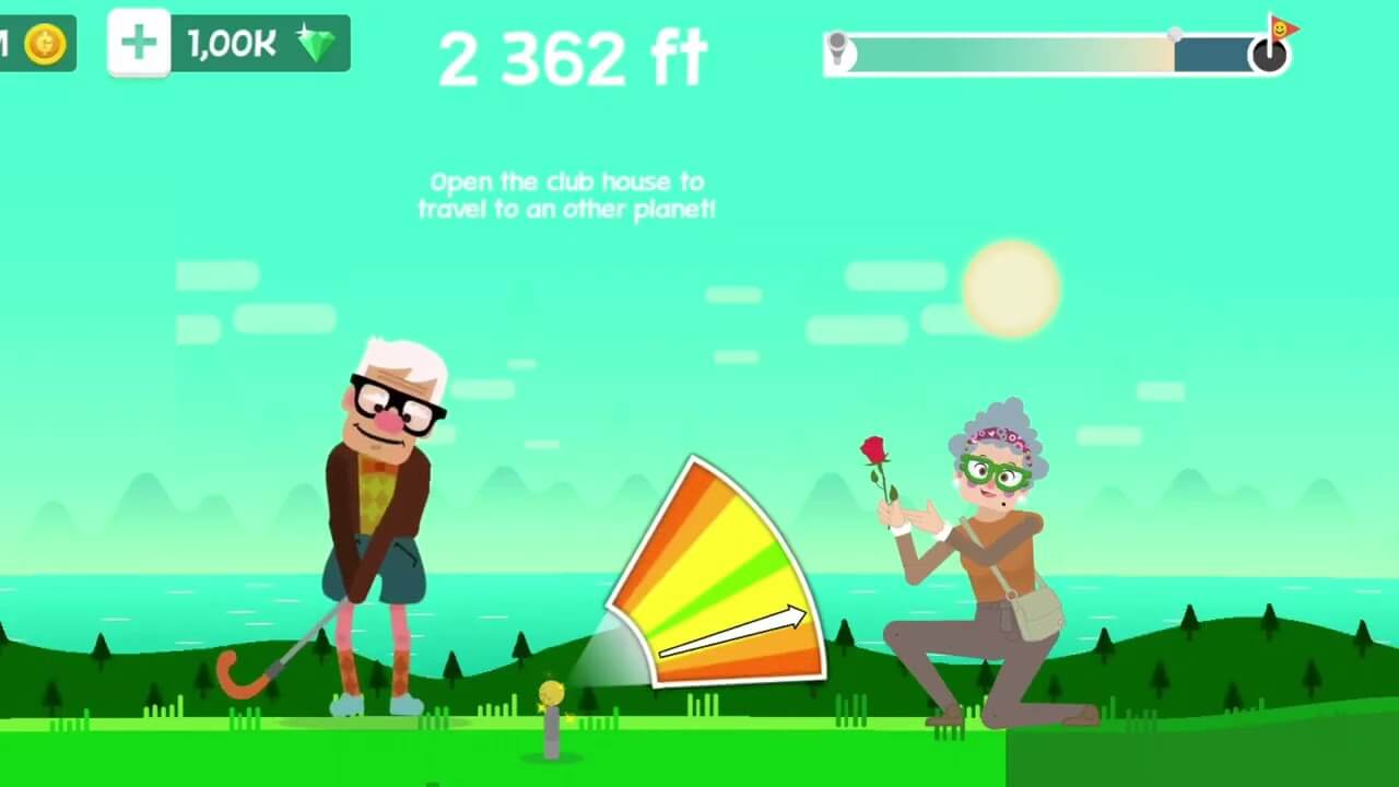 Play game Golf Orbit