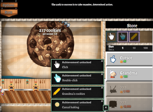 Play game Kaizo Cookie Clicker